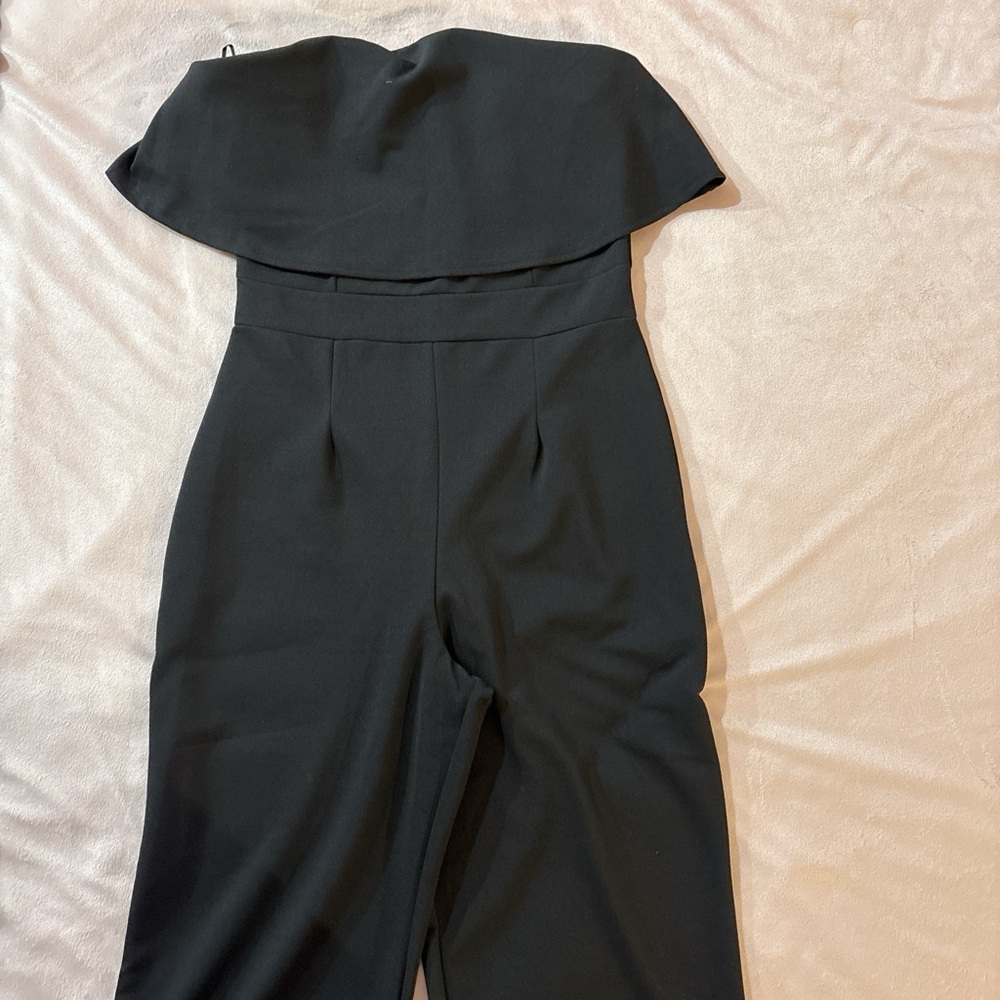 QUIZ STRAPLESS STRETCH JUMPSUIT